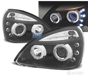 FARI PER RENAULT CLIO 01-05 ANGEL EYES FONDO CCFL 