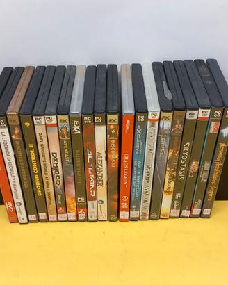 Lotto n. 17 di 20 video giochi in DVD originali,