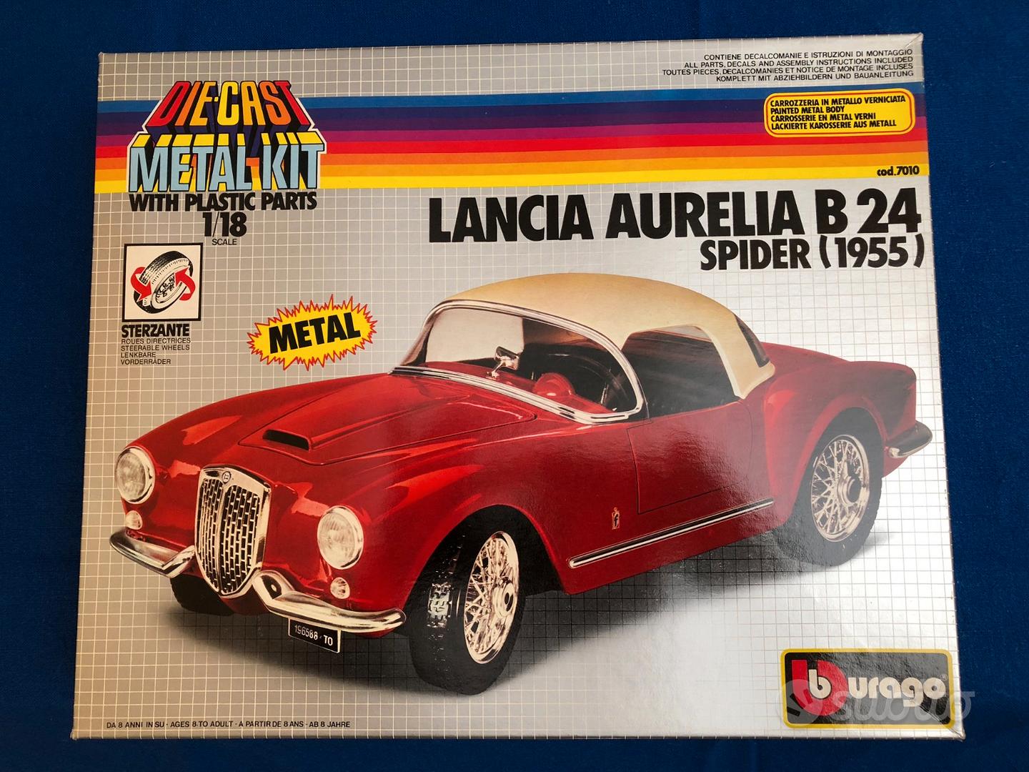Burago lancia aurelia b24 spider (1955) Collezionismo In vendita