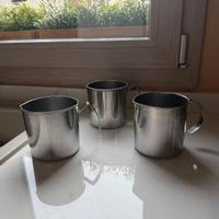 Tris bricchetti da latte