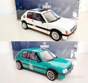 Peugeot 205 GTI (2 colori) 1/18 Tanomodels