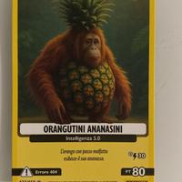 Carta brainrot orangutini ananasini