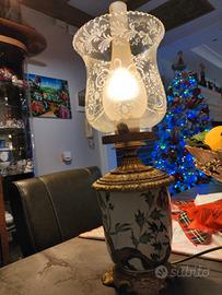 Lampada Vintage da tavola Stile Liberty