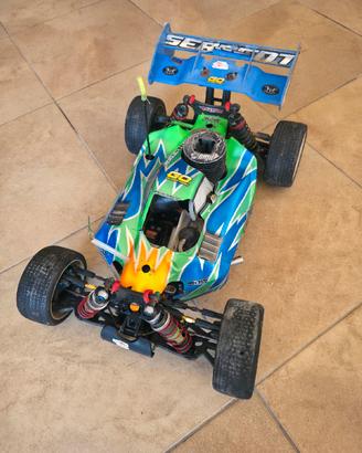 automodello a scoppio buggy 1:8 serpent cobra 
