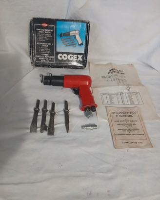 Martello pneumatico Cogex con 4 punte