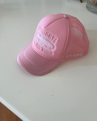 Cappellino rosa corteiz