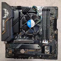 ASUS TUF GAMING B460M PLUS + cpu Intel i5 10400