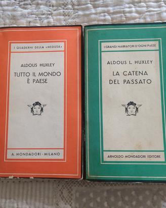 Romanzi Aldous Huxley 