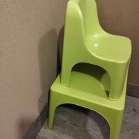 Tavolo e sedia per bambini