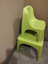 Tavolo e sedia per bambini