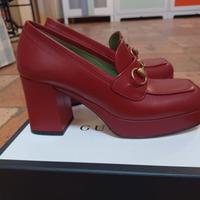 Scarpe Gucci rosse originali taglia 38 nuove