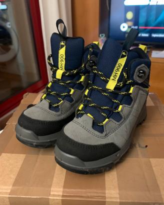 Quechua - Scarpe trekking bambino MH900 grige