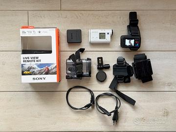 Action Cam 4K Sony HDR-FDR-X1000V con telecomando