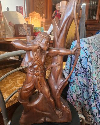 scultura in legno