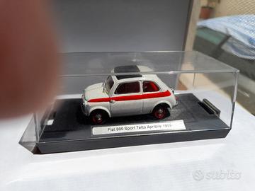Automodelli-1-43-e 1/24 - Fiat 500 e 595-Nuove-Box