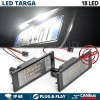 Placche Luci Targa FULL LED per MINI CANBUS 6500K