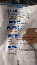 Sacchetti aspirapolvere compat. Siemens Big Bag 3l