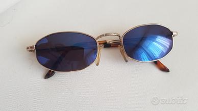 Occhiali hot sale specchiati blu