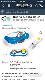 Smart TV Consolle wireless+4 schede