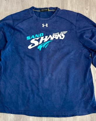 Felpa Under Armour "Sand Sharks" Vintage Blue - XL