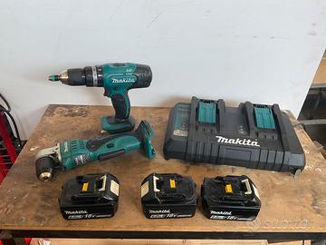 Makita - set avvitatori a batteria completi.