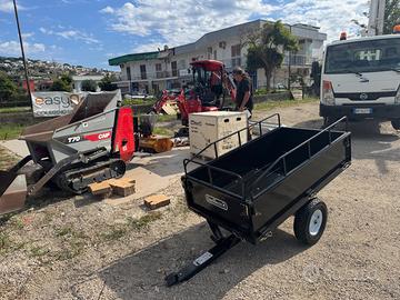 Carrello per trattorino