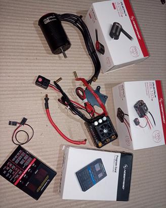 Combo Hobbywing QuickRun 8BL150 4268-2600KV