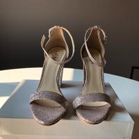 Sandali con glitter