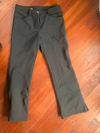 Pantaloni da sci  donna grigio antracite tg. 42
