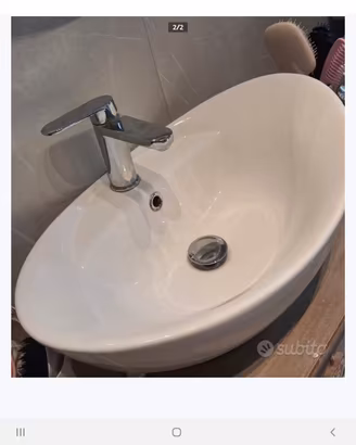 Lavabo da appoggio