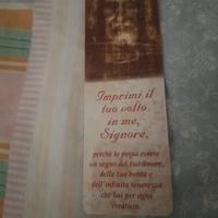 segnalibro plastica Sindone 