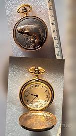 orologio da taschino  con pesce