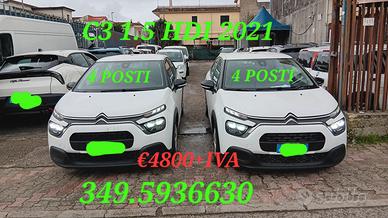 Citroen C3 usata Mondialcars 4 posti