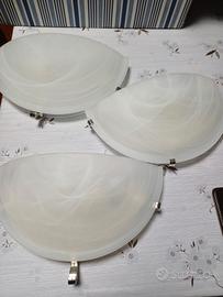 applique in vetro satinato