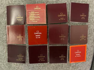 Lotto Libretti Omega vintage