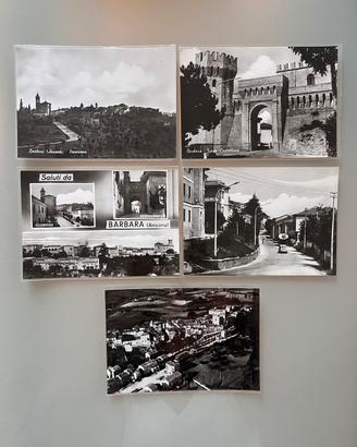 Set 5 cartoline di Barbara in provincia di Ancona