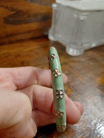 Bracciale vintage smaltato