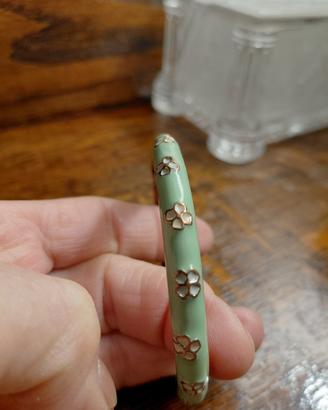 Bracciale vintage smaltato