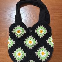 Borsa in lana fatta a mano