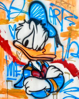 Outside - Donald Duck Love fluo