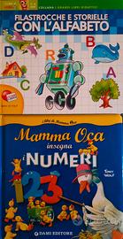 2 Libri x imparare lettere/numeri T. Wolf-Carotina
