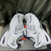 New Balance 530 White Silver Navy 44