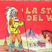 STRISCIA FUMETTI STORIA DEL WEST 1953 S.PELLEGRINO