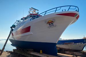 Peschereccio motopesca licenza a strascico