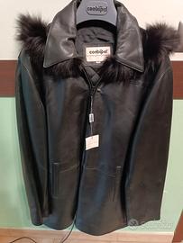 Giacca in pelle da donna taglia 44