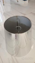 Paralumi in plastica metallizzata