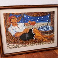 Giuseppe Migneco – Litografia “Pescatore” P.A.