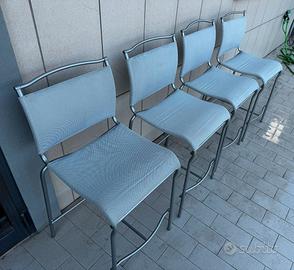 CALLIGARIS SGABELLO ALTO MODELLO AIR CHROME F-140