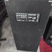 Impianto audio fenton completo-3 casse amplificate