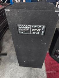 Impianto audio fenton completo-3 casse amplificate